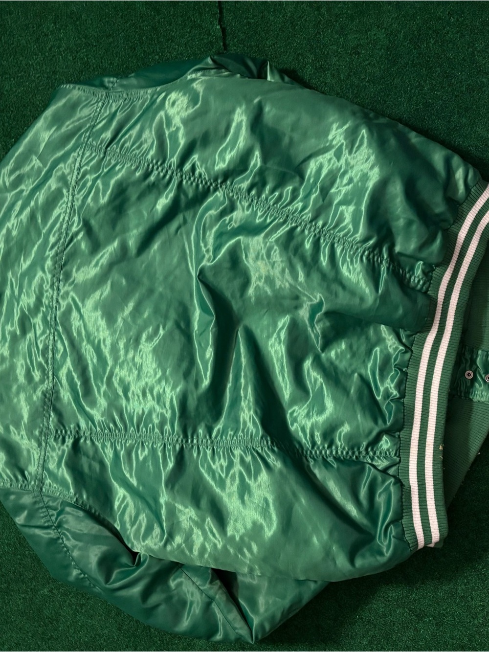 Boston Celtics Bomber Jacket Levi's x Starter Varsity Jacket - Picture 7 of 7